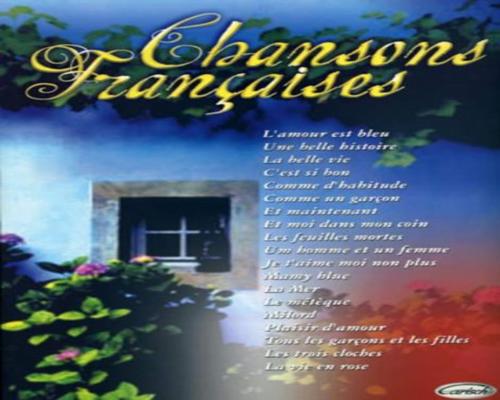 un Livre De Partitions "Chansons Françaises"