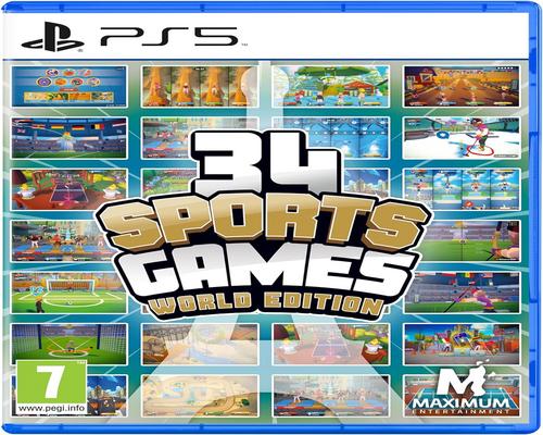 un Jeu 34 Sports Games World Edition Pour Ps5