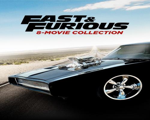 une collection de 8 films Fast &amp; Furious
