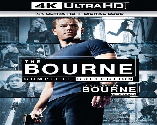 un film The Bourne Complete Collection [4K Uhd] [Blu-Ray]