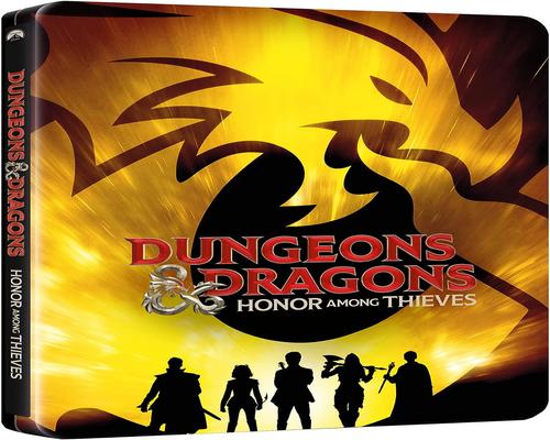 eine DVD „Dungeons &amp; Dragons: Honor Thieves“ [4K Ultra Hd + Blu-Ray-Steelbook Case Edition]
