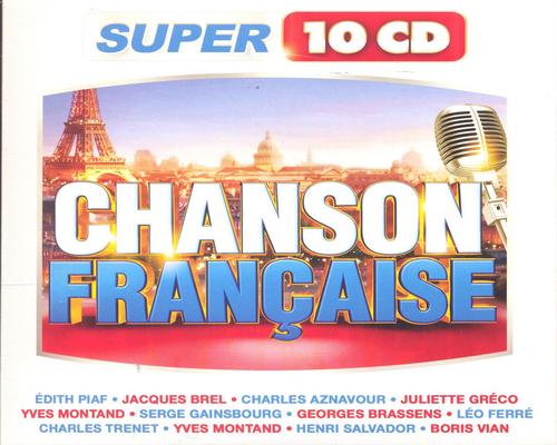 eine französische Lieder-CD