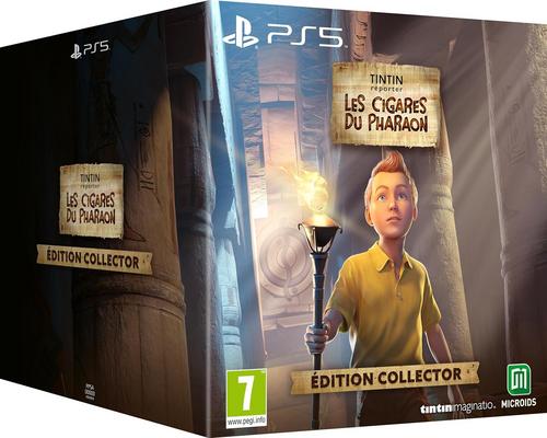 ein Tintin Reporter-Spiel – Les Cigares Du Pharaon – PS5 Collector’s Edition
