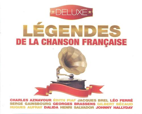 een cd Legendes van het Franse lied