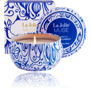 Une Bougie Citronnelle Anti-Moustique