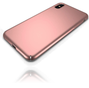 Une Coque iPhone XS Max Rose Or
