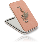 Un Miroir de poche Flamant Rose