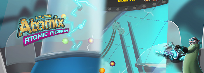 Dr. Atomix wants to blow up the counters!