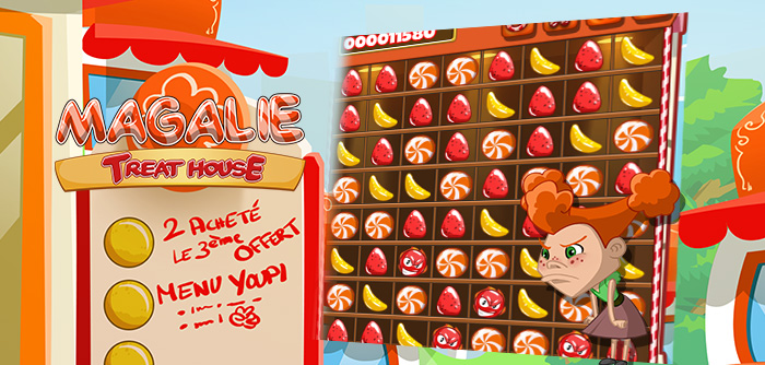 Magalie, sugar is her life ... and she never, never, never enough ...