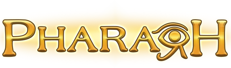 Spelets logotyp för månaden Pharaoh