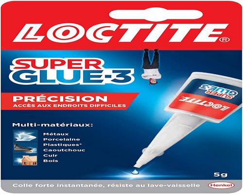 une Colle Loctite Super Glue-3 Précision