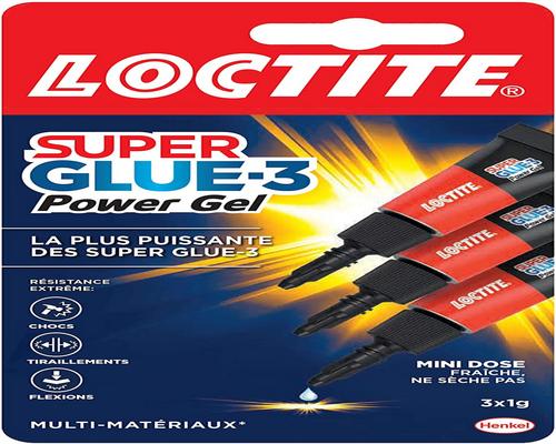 <notranslate>une Colle Loctite 1858125 Superglue 3 Gel Power Flex</notranslate>