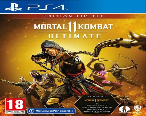 un Jeu Ps4 Mortal Kombat 11 Ultimate - Steelcase - D1 (Ps4)