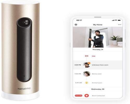une Caméra Netatmo De Surveillance Intérieure Intelligente