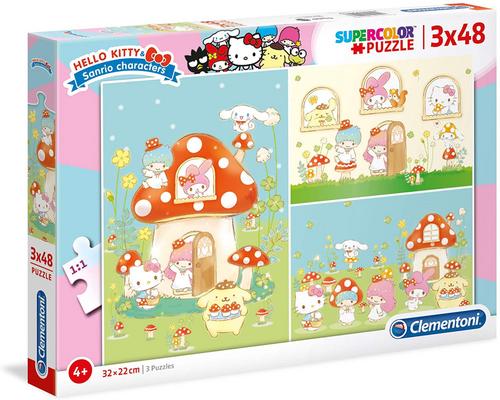 un Puzzle Clementoni- Hello Kitty
