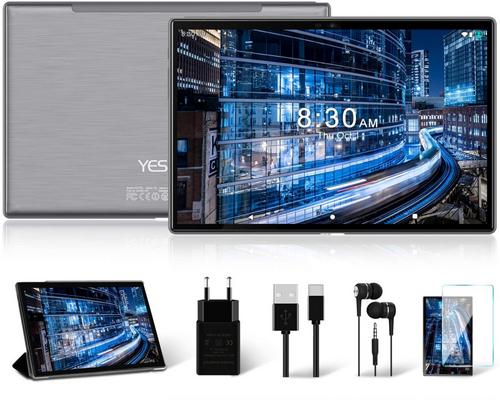 une Tablette Android 10.0 Yestel Pc10 Pouces De Octa Core,64Go
