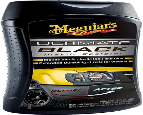 un Entretien Meguiar'S G15812Eu Ultimate Black Rénovateur S Extérieurs