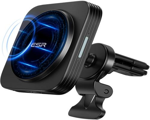 un Chargeur Esr Fil À Induction Magnétique Halolock En Voiture 7.5W