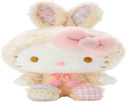 une Poupée Fydzbsl Hello Kitty Animal Douce Doudou De Plush Toys Cadeau D'Anniversaire Et De Noël Mignonne Jouets Pour Les Fille Et Enfant 30Cm