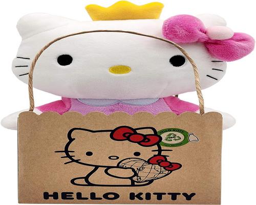 une Peluche Hello Kitty Éco-Princesse De 24 Cm