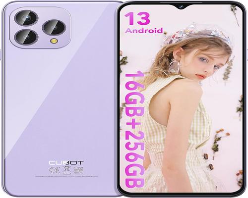 un Smartphone Cubot P80 Android 13 - 16Go+256Go