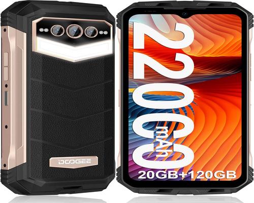 un Doogee S100 Pro - Smartphone Incassable 20Gb Ram+256Gb Rom