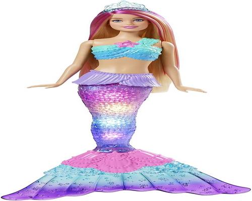 une Barbie Sirène Lumineuse