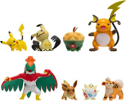 un Pack De 8 Figurines Pokémon