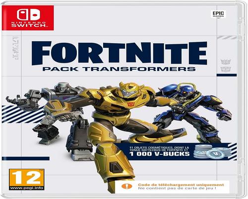 un Pack Fortnite Transformers Pour Switch