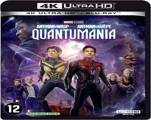 un Coffret 4K Ultra Hd + Blu-Ray D'Ant-Man Et La Guêpe : Quantumania