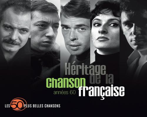 un Coffret Les 50 Plus Belles Chansons : Héritage De La Chanson Française, Années 60 (Coffret
