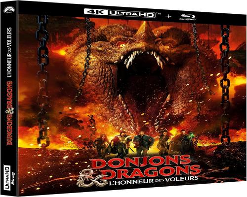 un Coffret 4K Ultra Hd + Blu-Ray "Donjons & Dragons : L'Honneur Des Voleurs"