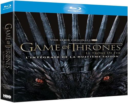 un Coffret Blu-Ray De "Game Of Thrones - Saison 8"