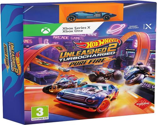 un Jeu Hot Wheels Unleashed 2 – Turbocharged Pure Fire Edition (Xbox One / Series X)