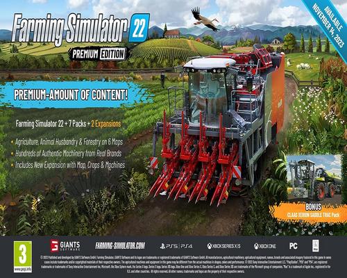 une Édition Xbox Series X/S De Farming Simulator 22 Premium