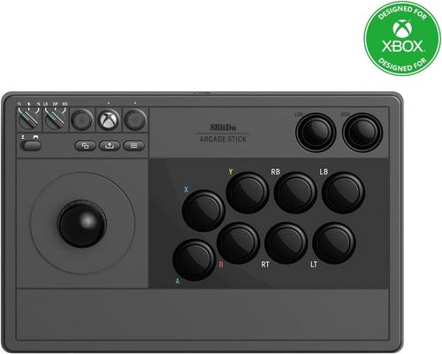 un Stick Arcade 8Bitdo Pour Xbox & Pc (Windows 10) - Noir