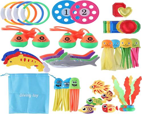 un Kit De Jeux De Plongée Pour Piscine