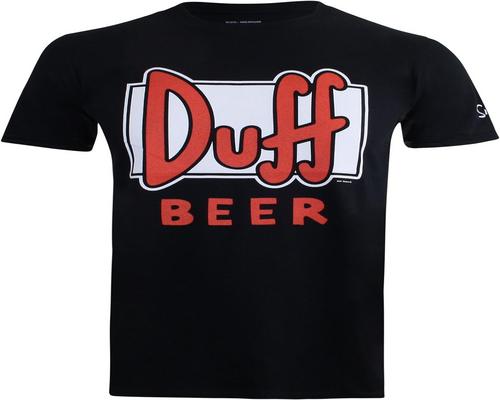 un T-Shirt "The Simpsons Duff Beer"