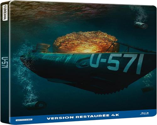 un Coffret Steelbook U-571 En 4K Ultra Hd Et Blu-Ray