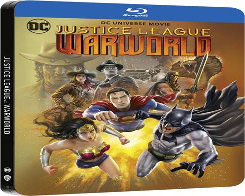 un Coffret Steelbook De Justice League: Warworld