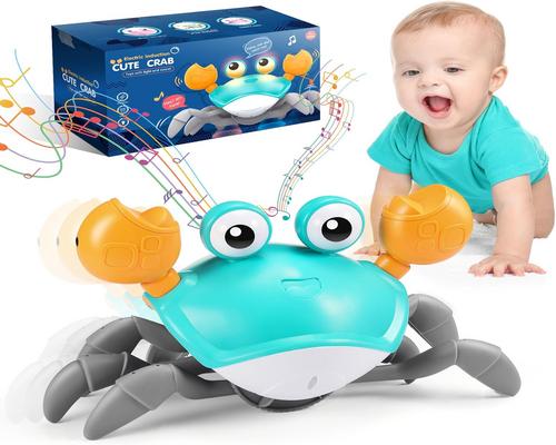 un Crabe Musical Et Mobile Pour Bébés