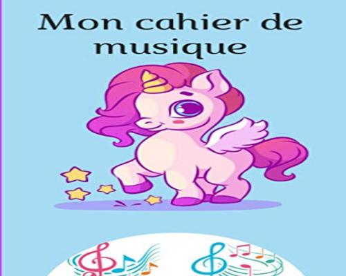 un Cd Mon Cahier De Musique: Cahier Avec Partitions, Parfait Pour Ceux Qui Débutent La Musique. Contient 100 Pages, Nouveauté 2020. (French Edition)