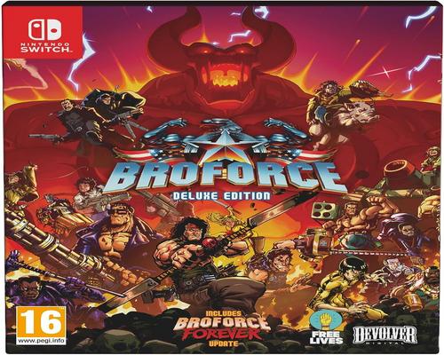 un Ensemble De Broforce Deluxe Edition Pour La Nintendo Switch