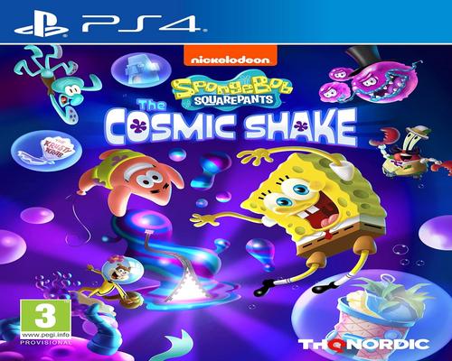 un Jeu Playstation 4 Spongebob Squarepants Cosmic Shake