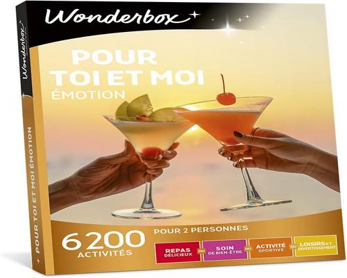 un Coffret Wonderbox "Pour Toi Et Moi"
