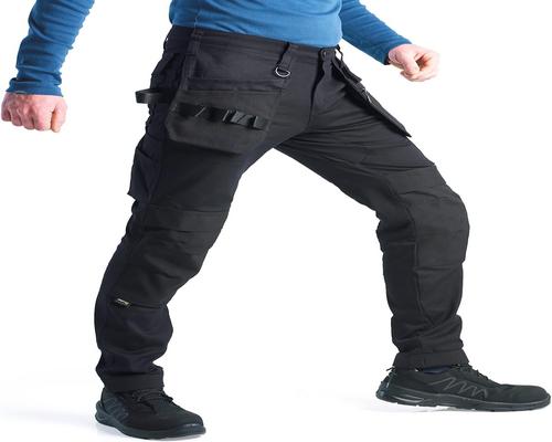 un Pantalon De Travail Homme Bitco- Sauer -Stretch Noir