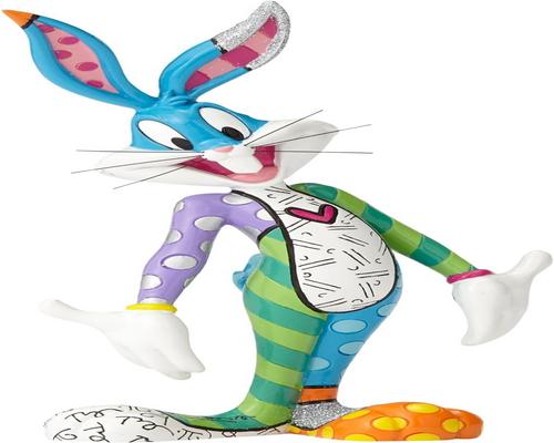 une Figurine Bugs Bunny Looney Tunes Par Britto