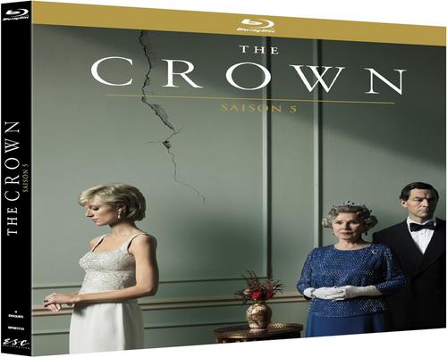 un Coffret Blu-Ray "The Crown-Saison 5"