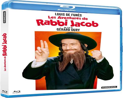 un Blu-Ray Les Aventures De Rabbi Jacob