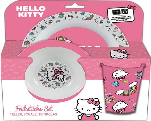 un Ensemble Hello Kitty Pour Petit-Déjeuner